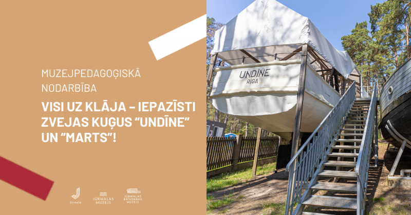 IEPAZĪSTI ZVEJAS KUĢUS "UNDĪNE" UN "MARTS"!