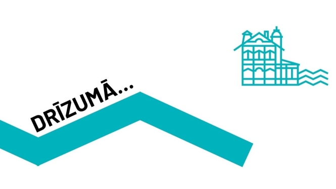 Aspazijas mājas logo ar uzrakstu drīzumā