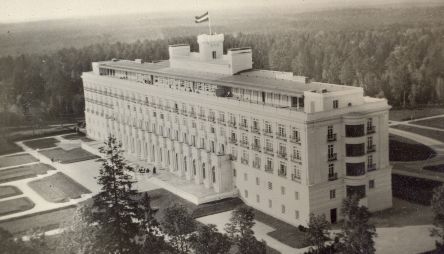 Valsts Ķemeru viesnīca. Ķemeri, 1936. gads. 