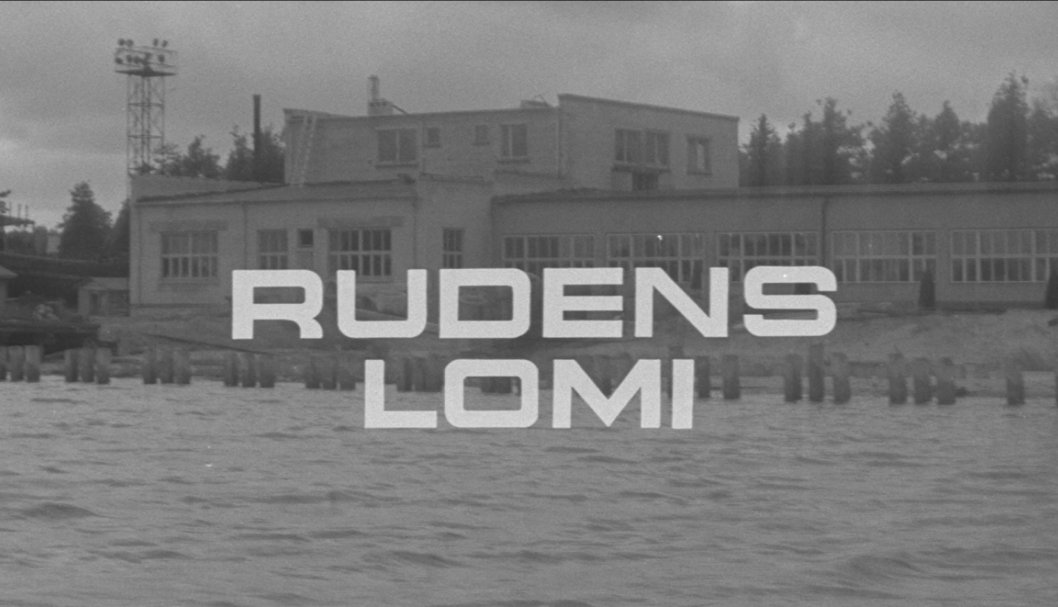 Ekrānuzņēmums no filmas “Rudens lomi” 1977