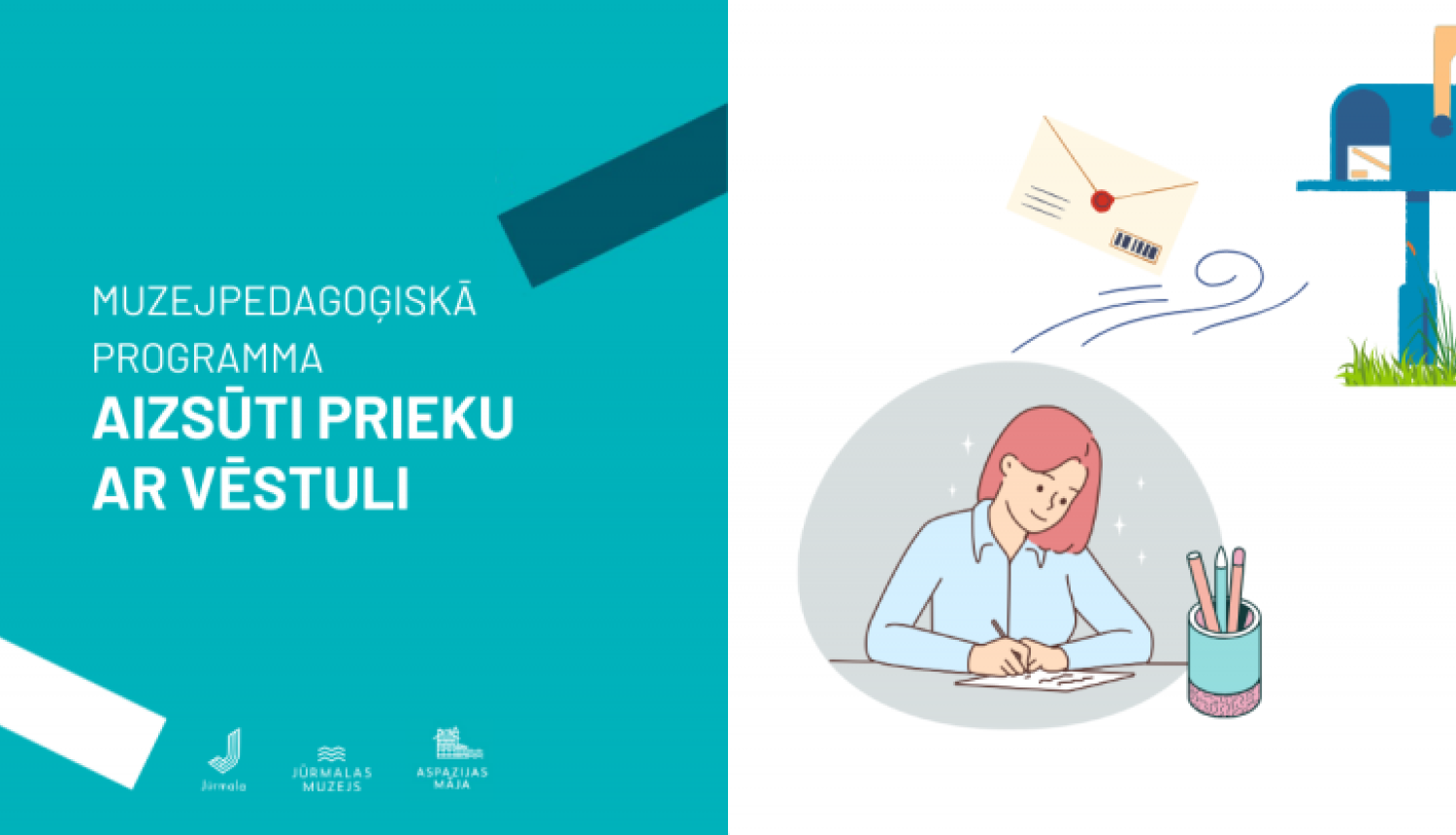  AIZSŪTI PRIEKU AR VĒSTULI