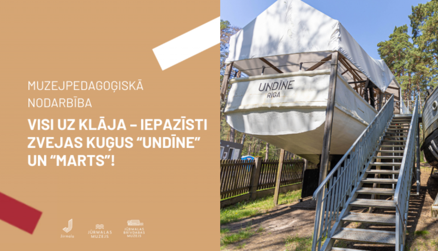 IEPAZĪSTI ZVEJAS KUĢUS "UNDĪNE" UN "MARTS"!
