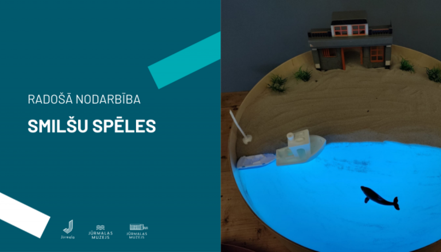 Radošā nodarbība - smilšu spēles 