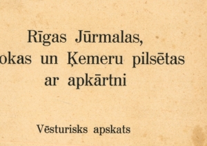 Grāmatas titullapa ar melniem burtiem uz gaiša fona, latviešu valodā.